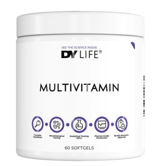 Dorian Yates Nutrition DY Life Multivitamin 60 гел капсули на супер цена