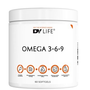 Dorian Yates Nutrition DY Life Omega 3-6-9 1000 мг / 60 гел капсули