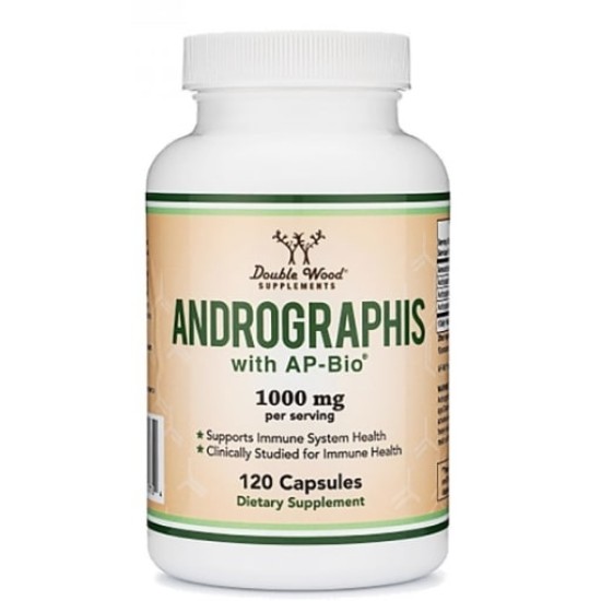 Double Wood Andrographis 300 мг / 120 капсули на супер цена