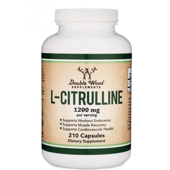 Double Wood L-Citrulline 600 мг / 210 капсули на супер цена