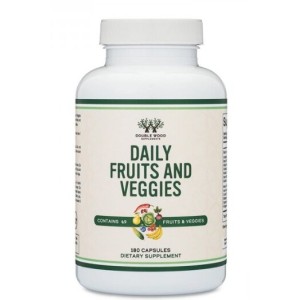 Double Wood Daily Fruts And Veggies 180 капсули Double Wood Daily Fruts And Veggies 180 капсули