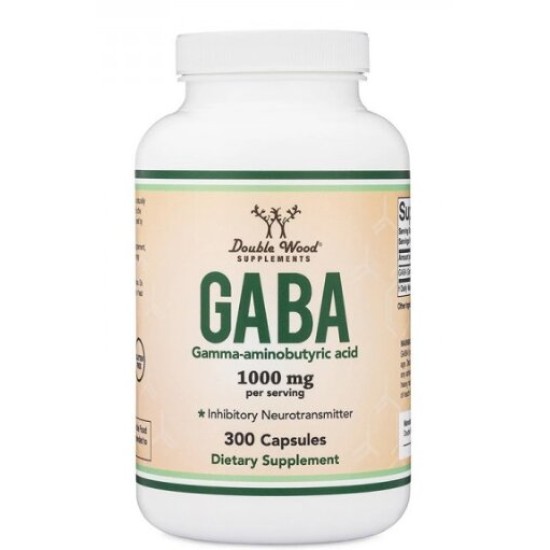 Double Wood GABA 500 мг / 300 капсули на супер цена