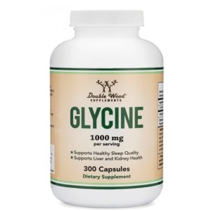 Double Wood Glycine 500 мг / 300 капсули Double Wood Glycine 500 мг / 300 капсули