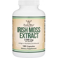 Double Wood Irish Sea Moss Extract 1200 мг / 180 капсули