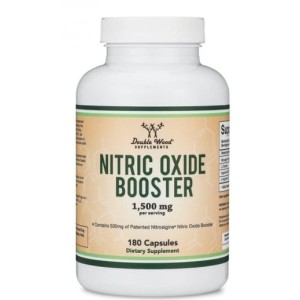 Double Wood Nitric Oxide Booster 1500 мг / 180 капсули