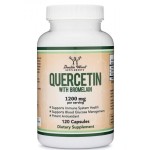 Double Wood Quercetin With Bromelain 600 мг / 120 капсули на супер цена
