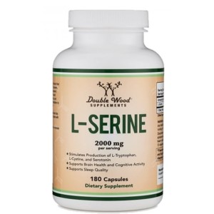 Double Wood L-Serine 500 мг / 180 капсули Double Wood L-Serine 500 мг / 180 капсули
