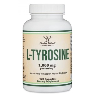Double Wood L-Tyrosine 500 мг / 120 капсули Double Wood L-Tyrosine 500 мг / 120 капсули