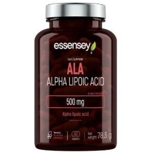ESSENSEY ALA | Alpha Lipoic Acid 500 мг / 90 капсули