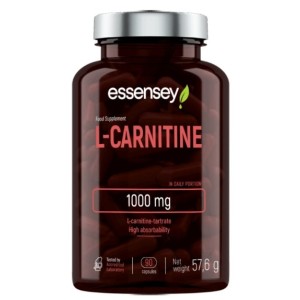 ESSENSEY L-Carnitine 500 мг / 90 капсули ESSENSEY L-Carnitine 500 мг / 90 капсули