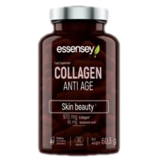 ESSENSEY Collagen Anti Age | with Vitamin C & Hyaluronic Acid 90 капсули на супер цена