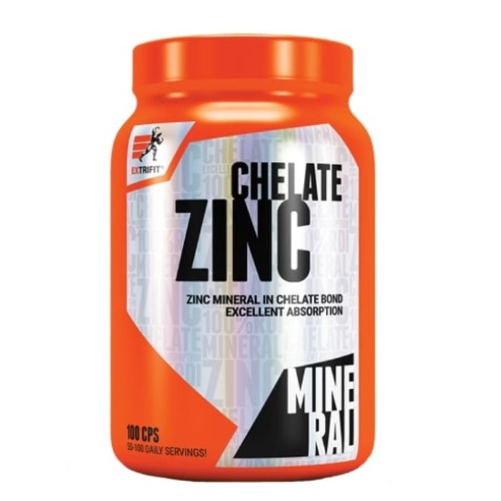 Extrifit Zinc 100 Chelate - 100 капсули на супер цена