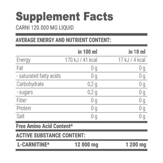 Extrifit Carni Liquid 120 000 / 1000 мл на супер цена