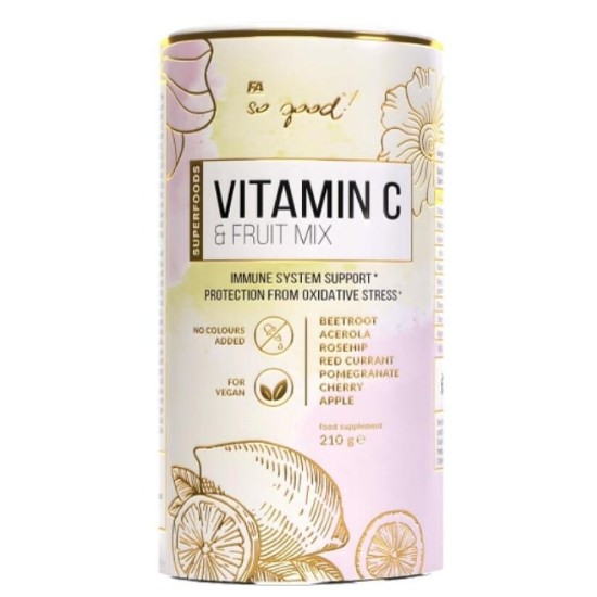FA Nutrition Vitamin C & Fruit Mix | So Good! Series 210 гр на супер цена