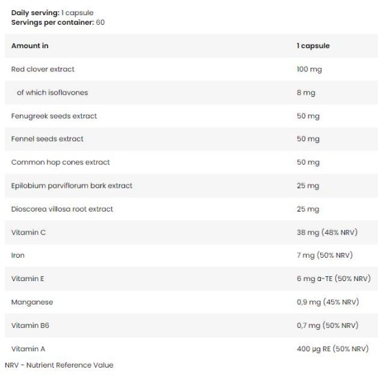 Image result for FA Nutrition Women Vitamins + Herbs | Hormonal Regulation 60 капсули на ...