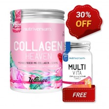 Nutriversum 1 + 1 FREE Collagen Heaven 300 gr + Multi Vita 60 Tabs