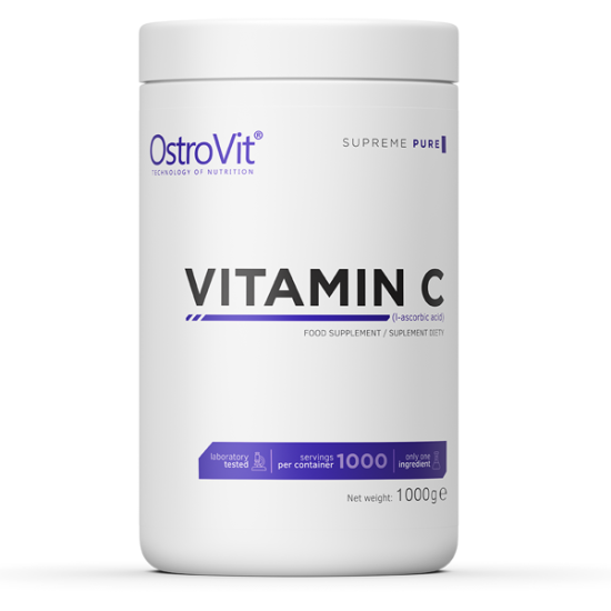 OstroVit 100% Vitamin C 1000 гр / 1000 Дози на супер цена