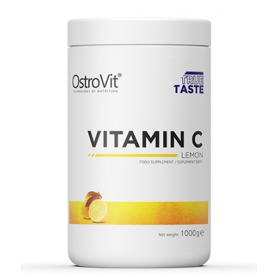 OstroVit 100% Vitamin C 1000gr - Lemon Flavour на супер цена