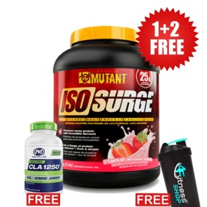 Promo 1+1 FREE MUTANT Iso Surge 2270 g + PVL CLA 1250 / 180 Softgels Promo 1+1 FREE MUTANT Iso Surge 2270 g + PVL CLA 1250 / 180 Softgels