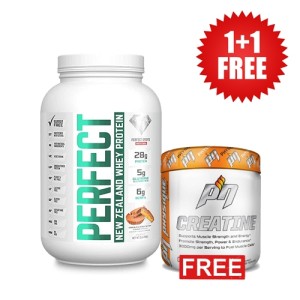 Promo 1+1 FREE NEW ZEALAND Perfect New Zealand Whey 908 g + Creatine 300 гр