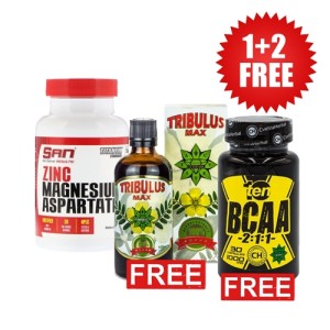 Promo 1+2 FREE SAN ZMA + TRIBULUS MAX + BCAA Promo 1+2 FREE SAN ZMA + TRIBULUS MAX + BCAA