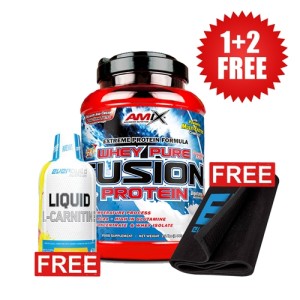 Promo 1+2 FREE WHEY FUSION 1000g + L-CARNITINE 1500mg + SLIMMER BELT Promo 1+2 FREE WHEY FUSION 1000g + L-CARNITINE 1500mg + SLIMMER BELT
