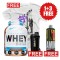 Promo 1+3 FREE Ultra Premium Whey Build + ulisses shaker + Amino Liquid + Just Don't Quit White T-shirt