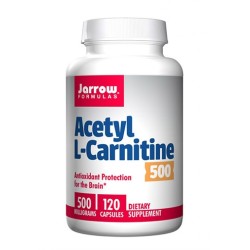 Jarrow Formulas Acetyl L-Carnitine 500 mg / 120 Vcaps