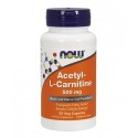 NOW Acetyl L-Carnitine 500 мг / 50 капсули на супер цена
