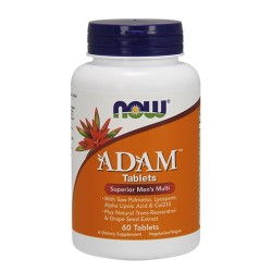 NOW ADAM™ Superior Mens Multiple Vitamin 60 таблетки