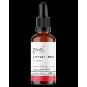 OstroVit ADEK Drops / Vitamin A + D + E + K / 30 ml OstroVit ADEK Drops / Vitamin A + D + E + K / 30 ml