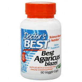 Doctor's Best Agaricus Blazei 40% 400 мг / 90 капсули