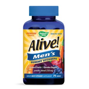 Natures Way Alive Men's Gummy Vitamins 150 мг / 75 желирани таблетки