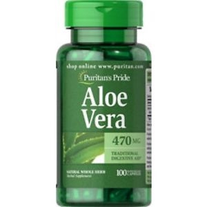 Puritan's Pride Aloe Vera 470mg 100caps