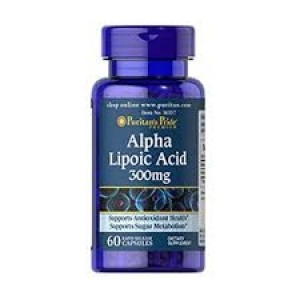 Puritan's Pride Alpha Lipoc Acid 300mg 60caps