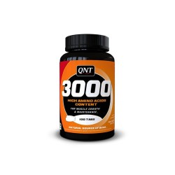QNT Sport Nutrition Amino 3000 100 таблетки QNT Sport Nutrition Amino 3000 100 таблетки