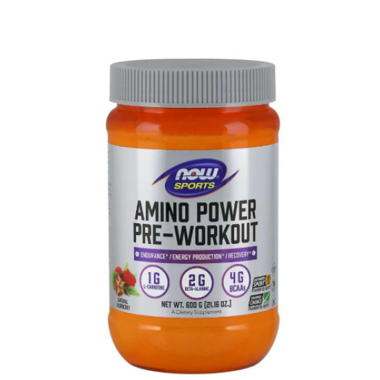 NOW Amino Power Pre-workout - 600 гр на супер цена
