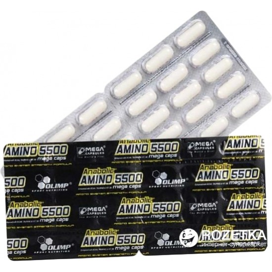 Olimp Anabolic Amino 5500 Mega Caps - 15 капсули на супер цена