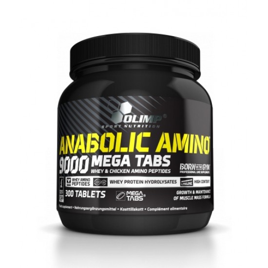 Olimp Anabolic Amino Mega Tabs 9000 / 300 таблетки на супер цена