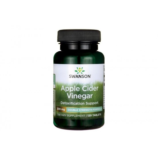 Swanson Apple Cider Vinegar 200 мг / 120 таблетки на супер цена