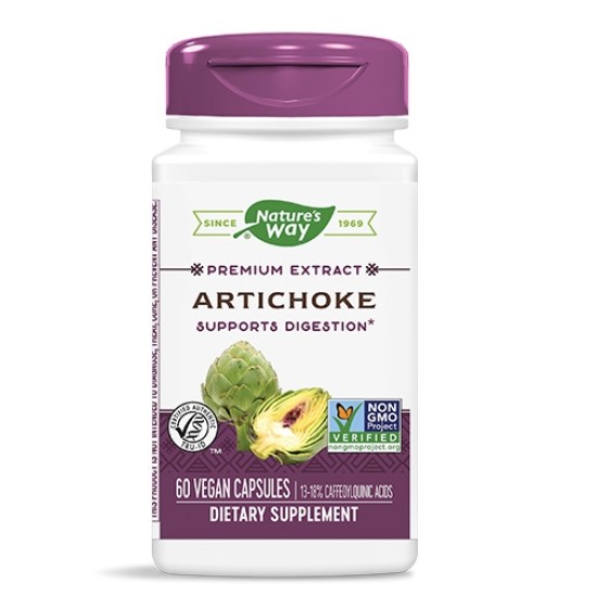 Natures Way Artichoke Standardized 60 Caps. на супер цена