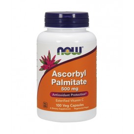 NOW Ascorbyl Palmitate 500 мг / 100 капсули