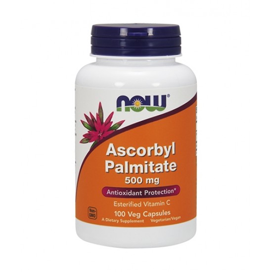 NOW Ascorbyl Palmitate 500 мг / 100 капсули на супер цена