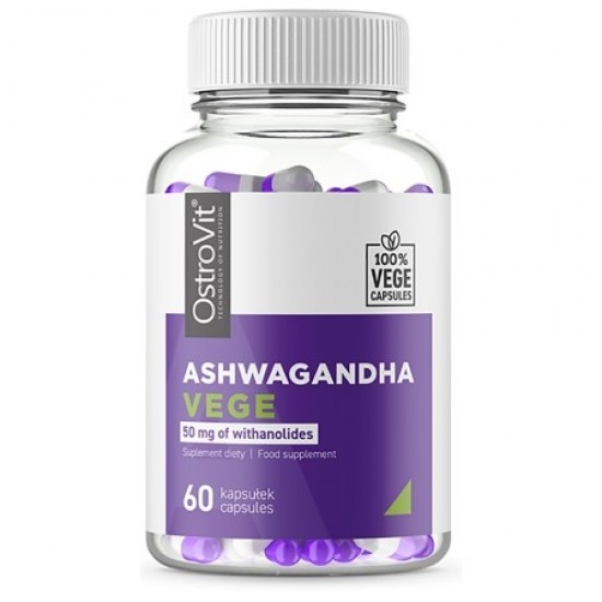 OstroVit Ashwagandha 700 мг / Vege 60 капсули на супер цена