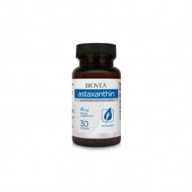 Biovea Astaxanthin 4mg - Астаксантин - 30 softgels