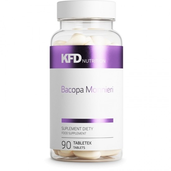 KFD Nutrition Bacopa Monnieri 250 мг / 90 таблетки на супер цена