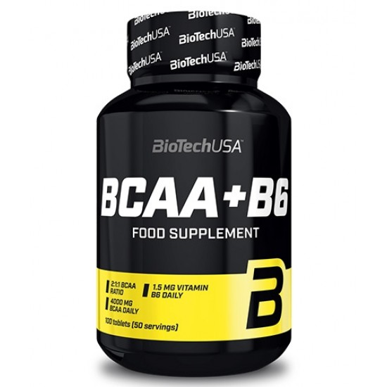 Biotech USA BCAA + B6 / 100 Tabs. на супер цена