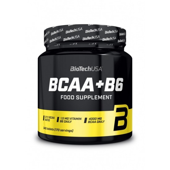 Biotech USA BCAA + B6 / 340 таблетки на супер цена