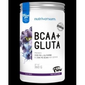 Nutriversum BCAA 2:1:1 + Gluta Powder | Flow - 360 gr / 60 servs