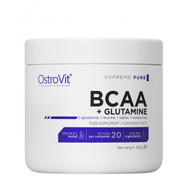 OstroVit BCAA + GLUTAMINE Powder 200 гр / 20 Дози